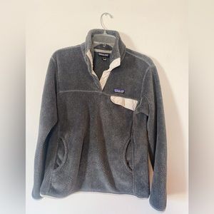 Patagonia Re-Tool Snap-T Fleece Pullover Dark Grey